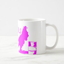 GIRL BARREL RACING MUGS