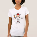 Girl Baseball Player Tshirts and Gifts