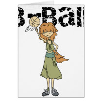 Girl Basketball cards by toddlersplace Girl Basketball cards