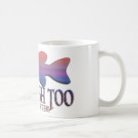 GIRL BASS FISHING COFFEE MUG