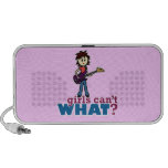 Girl Bass Guitar Player iPhone Speakers