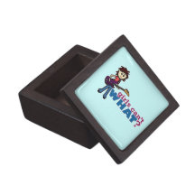 Girl Bass Guitar Player Premium Keepsake Box