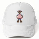Girl Bear Three hats
