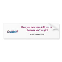 Girl Biker Bumper Stickers