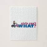 Girl Biker Puzzle