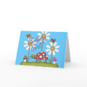 Chica Cumpleaños Bugs tarjetas by birthday_party Chica Cumpleaños Bugs tarjetas