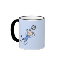 Girl Blue Soccer Uniform Tshirts and Gifts mugs