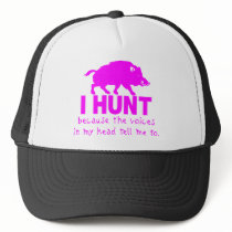 GIRL BOAR HUNTING MESH HATS