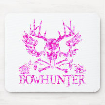 GIRL BOWHUNTER MOUSEPAD