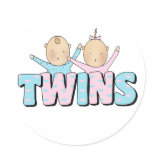 Girl & Boy TWINS stickers