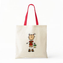 Girl Camping With Lantern Bag by stick_figures Girl Camping With Lantern Bag