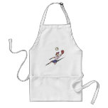 girl catching softball aprons