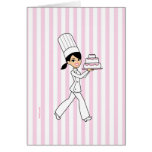 Girl Chef Print Cards