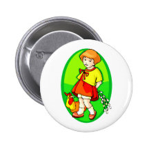 girl chicken flowers behind back green oval.png pins