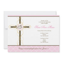 Girl Christening/Baptism Invitation