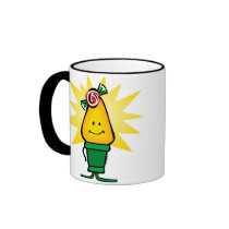 Girl Christmas Light Custom Mug