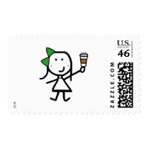 Girl & Coffee postage