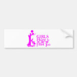 GIRL COON HUNTING BUMPER STICKERS