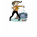 Girl Dancing T-shirt shirt