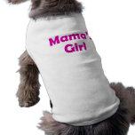 Girl de mamá - camiseta del perro ropa para mascota