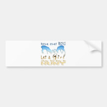 GIRL DEER HUNTINGg Bumper Sticker