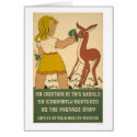Girl Deer Nutrition 1938 WPA cards