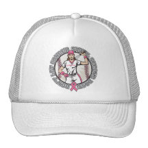 Girl-Don't Let Cancer Steal 2nd Base-Breast Cancer Hat