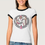 Girl-Don't Let Cancer Steal 2nd Base-Breast Cancer T-shirt
