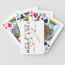 GIRL DUCK HUNTING PLAYING CARDS