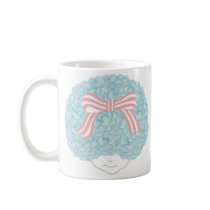 girl face mug