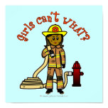 Girl Firefighter Print