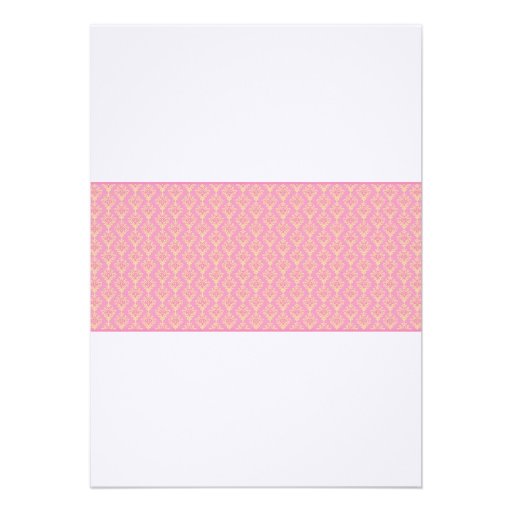 Girl First Communion Invitation - Pink 5 x 7