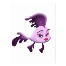Girl Fish Post Cards