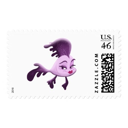 Girl Fish Stamp