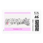 Girl Friends,  Friendship in Pink postage