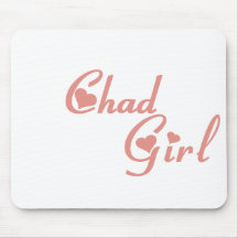 Girl from Chad Mouse Mats