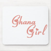 Girl from Ghana mousepads