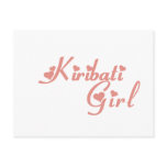 Girl from Kiribati Post Cards