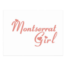 Girl from Montserrat Postcards