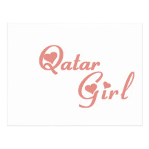 Girl from Qatar Postcards