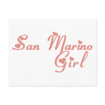 Girl from San Marino Post Cards