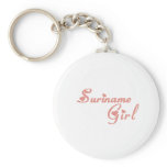Girl from Suriname Keychains