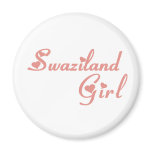 Girl from Swaziland Magnets