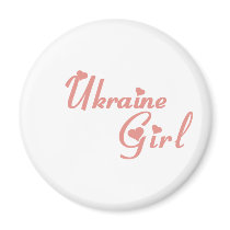 Girl from Ukraine magnets by repofcountries Girl from Ukraine magnets