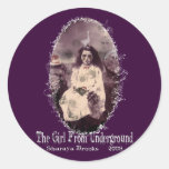 Girl From Underground Sticker