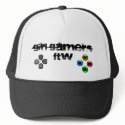 Girl Gamer FTW Hat by thatoneweirdchick Girl Gamer FTW Hat