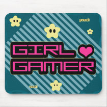 Girl Gamer Kawaii Mousepad