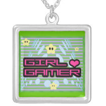 Girl Gamer Necklace