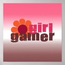 Girl Gamer Poster