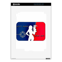 Girl Gamer Pwns You! iPad 2 Decals